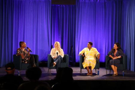 FAITH MUSEMBI, DR MICHELLE LARUE, CANDACE FIELDS, LIZ BONNIN