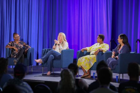 FAITH MUSEMBI, DR MICHELLE LARUE, CANDACE FIELDS, LIZ BONNIN