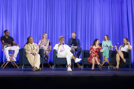 JASON GEORGE, CHANDRA WILSON, KIM RAVER, JAMES PICKENS JR., KEVIN MCKIDD, CATERINA SCORSONE, MEG MARINIS (SHOWRUNNER), CAMILLA LUDDINGTON