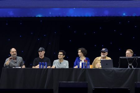 LOREN BOUCHARD (CREATOR OF "BOB'S BURGERS"), JOHN ROBERTS, DAN MINTZ, KRISTEN SCHAAL, LARRY MURPHY, BERNARD DERRIMAN (DIRECTOR)