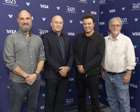 LOREN BOUCHARD (CREATOR OF "BOB'S BURGERS"), MIKE JUDGE (CO-CREATOR OF "KING OF THE HILL"), SETH MACFARLANE (CREATOR/EXECUTIVE PRODUCER OF "FAMILY GUY" AND "AMERICAN DAD"), MATT GROENING (CREATOR OF "FUTURAMA" AND "THE SIMPSONS")