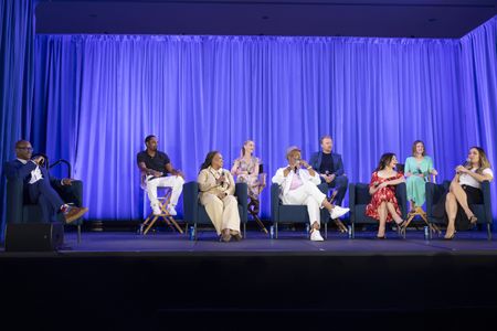 MALCOLM VENABLE (WRITER), JASON GEORGE, CHANDRA WILSON, KIM RAVER, JAMES PICKENS JR., KEVIN MCKIDD, CATERINA SCORSONE, MEG MARINIS (SHOWRUNNER), CAMILLA LUDDINGTON