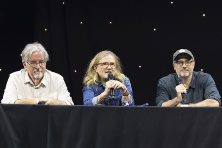 MATT GROENING (CREATOR/EXECUTIVE PRODUCER OF "THE SIMPSONS"), NANCY CARTWRIGHT, MATT SELMAN (WRITER/PRODUCER)