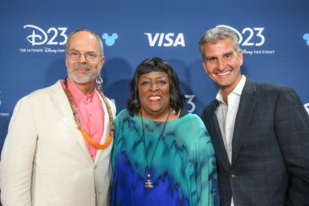 JOE ROHDE, MARTHA BLANDING, JOSH D’AMARO (CHAIRMAN, DISNEY EXPERIENCES, THE WALT DISNEY COMPANY)