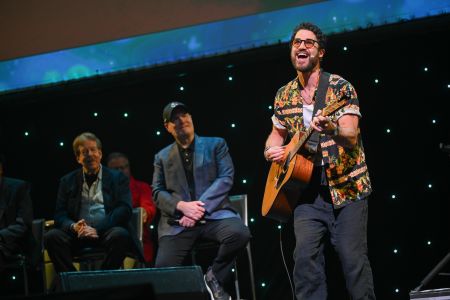 TONY BAXTER, KEVIN FEIGE (PRESIDENT, MARVEL STUDIOS), DARREN CRISS